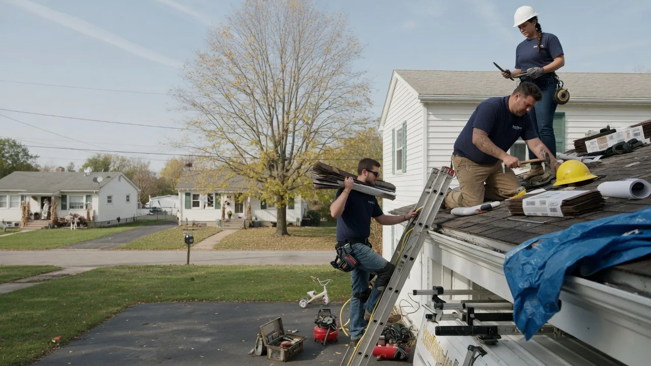 Local Roofing Contractors in Marshall, WI near me